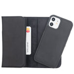 Santa iPhone 12 Mini Leather Detachable Wallet Case