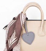 Heart Leather Bag Charm
