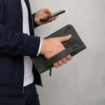 Novarco Leather Clutch Handbag