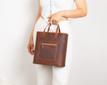 Valliro Leather Tote Bag