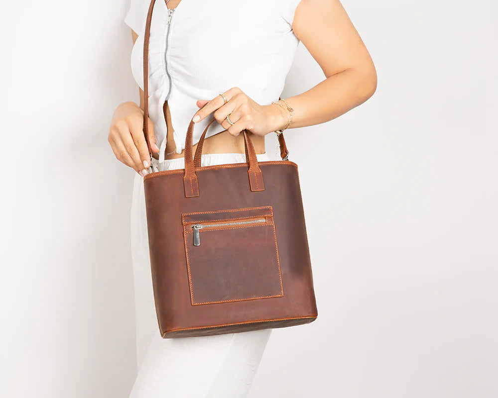 Valliro Leather Tote Bag