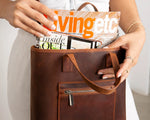 Valliro Leather Tote Bag