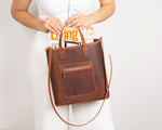 Valetto Leather Tote Bag