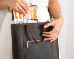 Valliro Leather Tote Bag