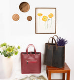 Valetto Leather Tote Bag