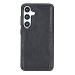 Leather Wallet Case for Samsung Galaxy S24, Plus & Ultra | RFID Blocking, Card Holder, Wireless Charging Compatible (Sylvara)