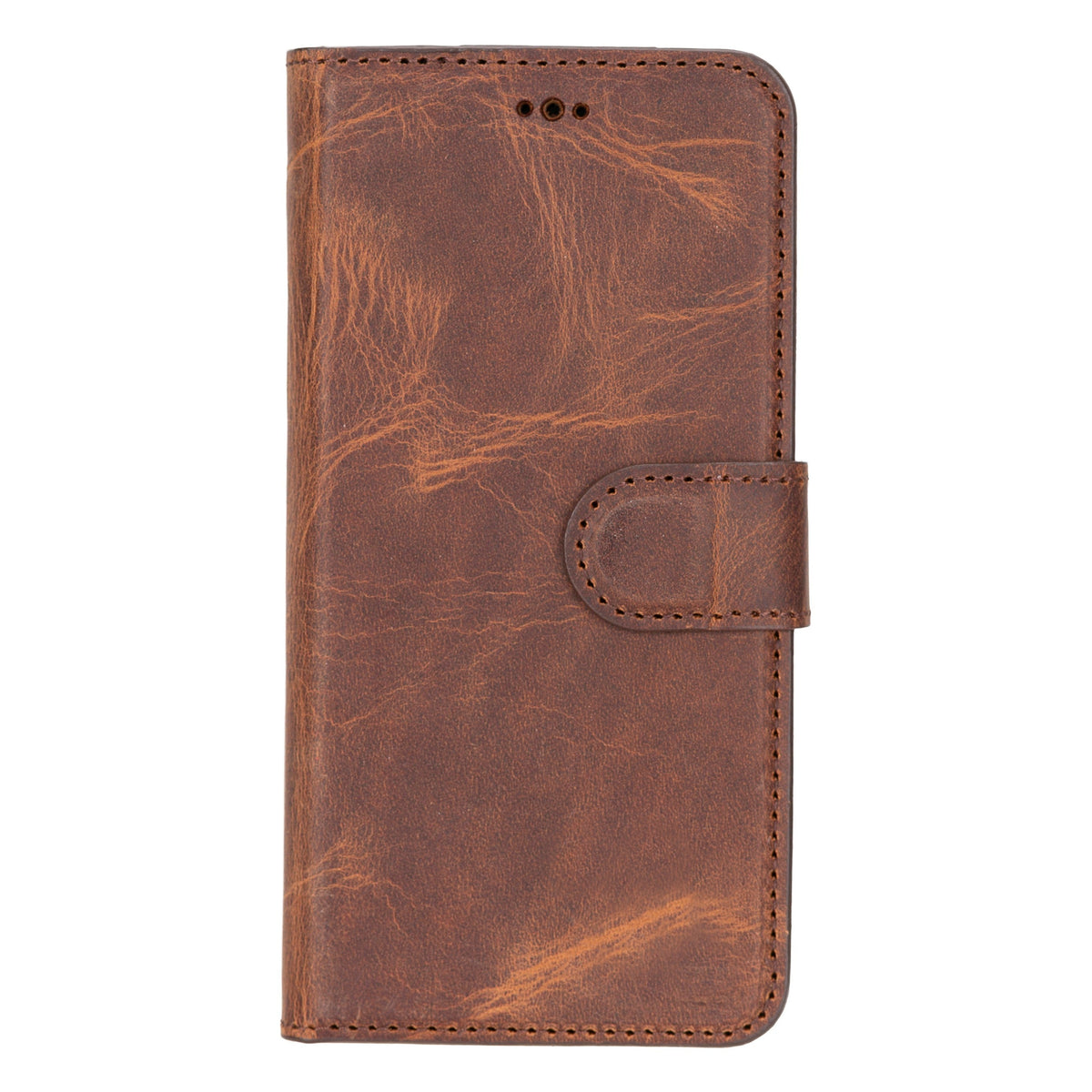 Leather Wallet Case for Samsung Galaxy S24, Plus & Ultra | RFID Blocking, Card Holder, Wireless Charging Compatible (Sylvara)
