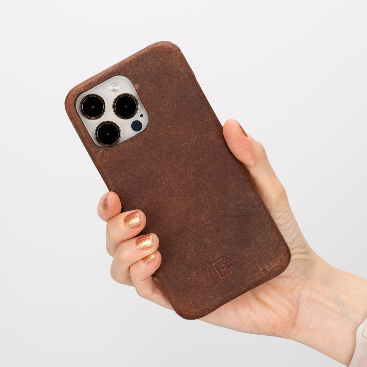 Stax iPhone 16 Series Full Genuine Leather Back Cover