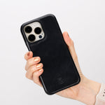 Stax iPhone 16 Series Full Genuine Leather Back Cover