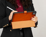 Leather iPad Pro 13" Case with Pen Holder (Astar)