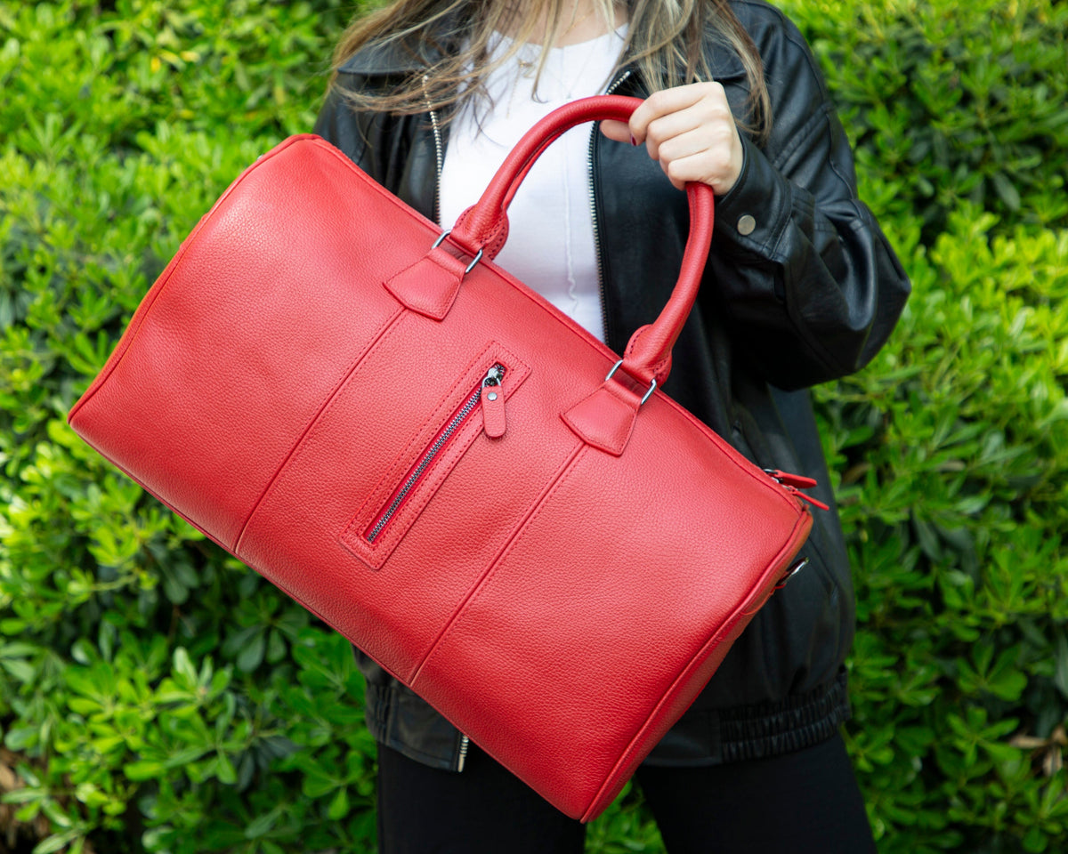 Matilda Leather Weekend Duffle Bag
