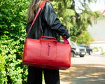 Matilda Leather Weekend Duffle Bag