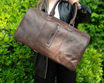 Matilda Leather Weekend Duffle Bag