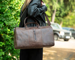 Matilda Leather Weekend Duffle Bag