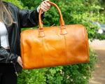 Matilda Leather Weekend Duffle Bag