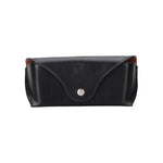 Leather Glasses Case Stylish Eyewear Protection (Optura)