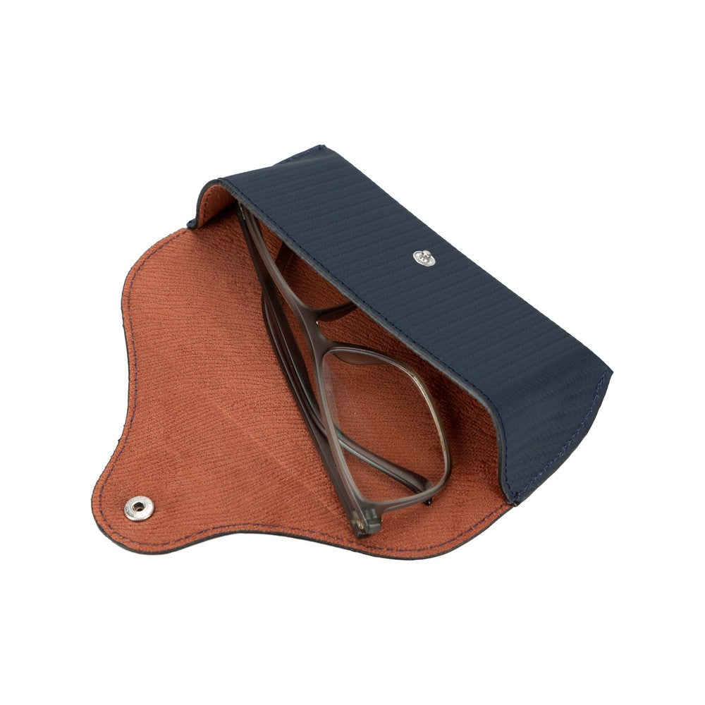 Leather Glasses Case Stylish Eyewear Protection (Optura)