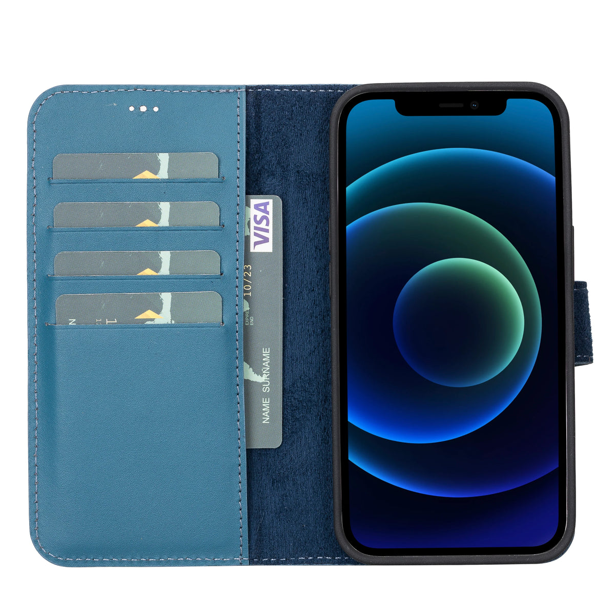 Magic iPhone 13 Pro Max and 13 Pro Series Detachable Leather Wallet Case