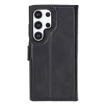 Leather Wallet Case for Samsung Galaxy S24, Plus & Ultra | RFID Blocking, Card Holder, Wireless Charging Compatible (Sylvara)