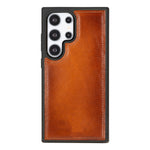 Leather Wallet Case for Samsung Galaxy S24, Plus & Ultra | RFID Blocking, Card Holder, Wireless Charging Compatible (Sylvara)