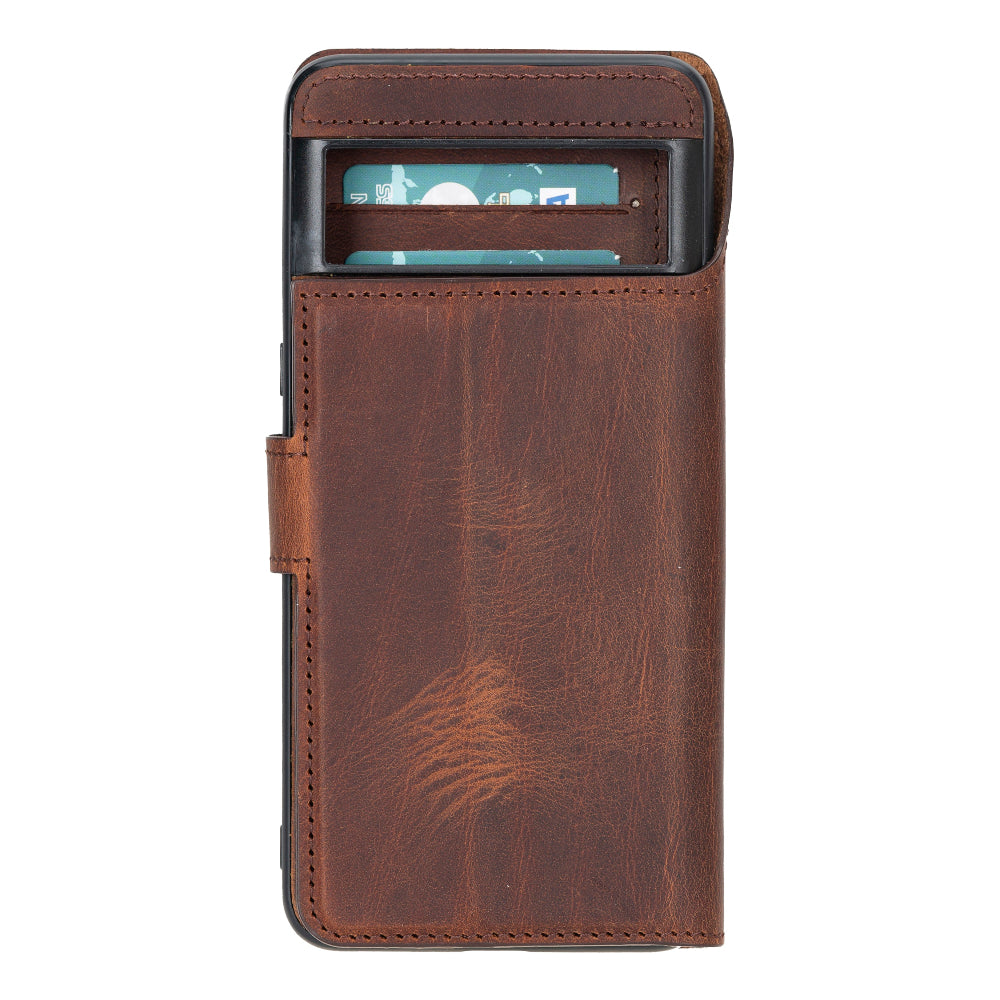 Magic Google Pixel 8 Detachable Leather Wallet Case