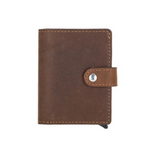 Minimalist Leather Smart Wallet – RFID Blocking Card Holder (Venus)