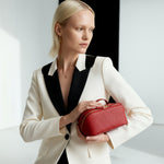 Natalie Leather Make up Bag