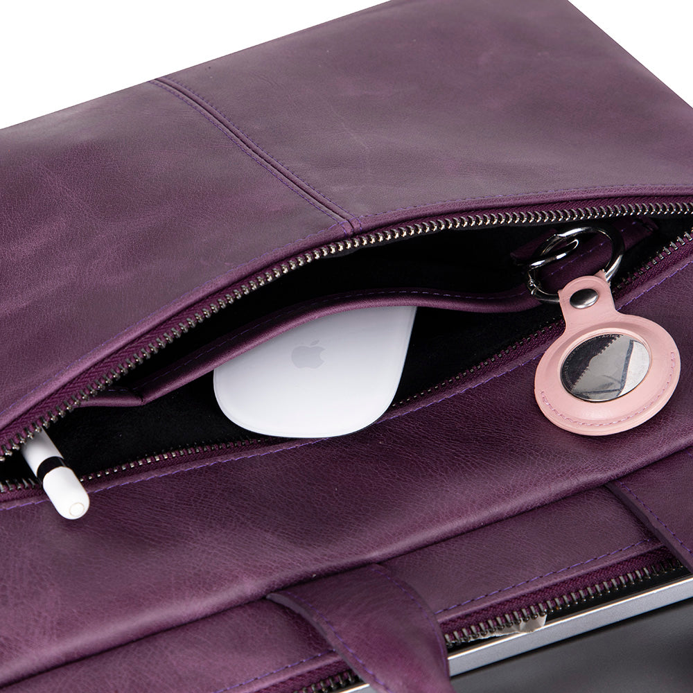 Apollo 13-14 inch Leather MacBook Case Premium Laptop Bag