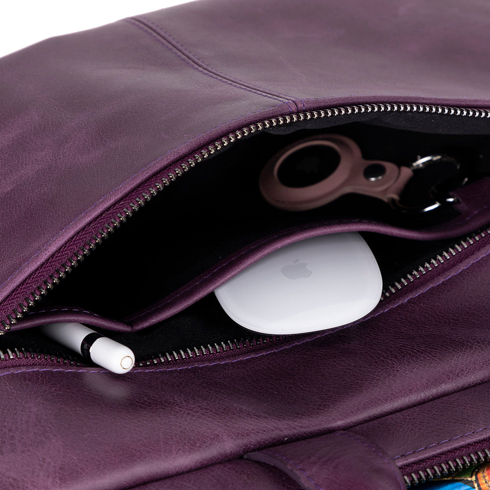 Apollo 13-14 inch Leather MacBook Case Premium Laptop Bag
