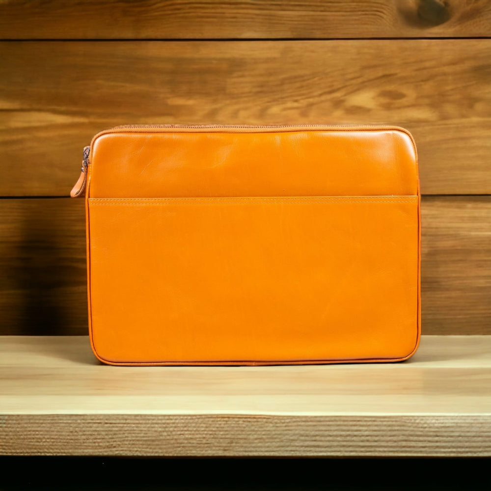 Leather Laptop Bag – Super Slim Genuine Leather Case for 12", 14", 16" Devices (Astora)