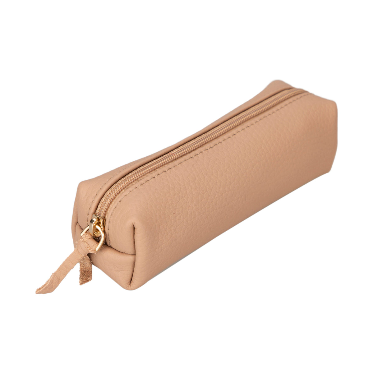 Leather Pencil Case – Genuine Leather Multipurpose Pouch for Office, Tools & Cosmetics (Lilia)