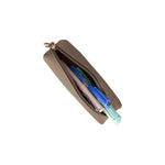 Leather Pencil Case – Genuine Leather Multipurpose Pouch for Office, Tools & Cosmetics (Lilia)