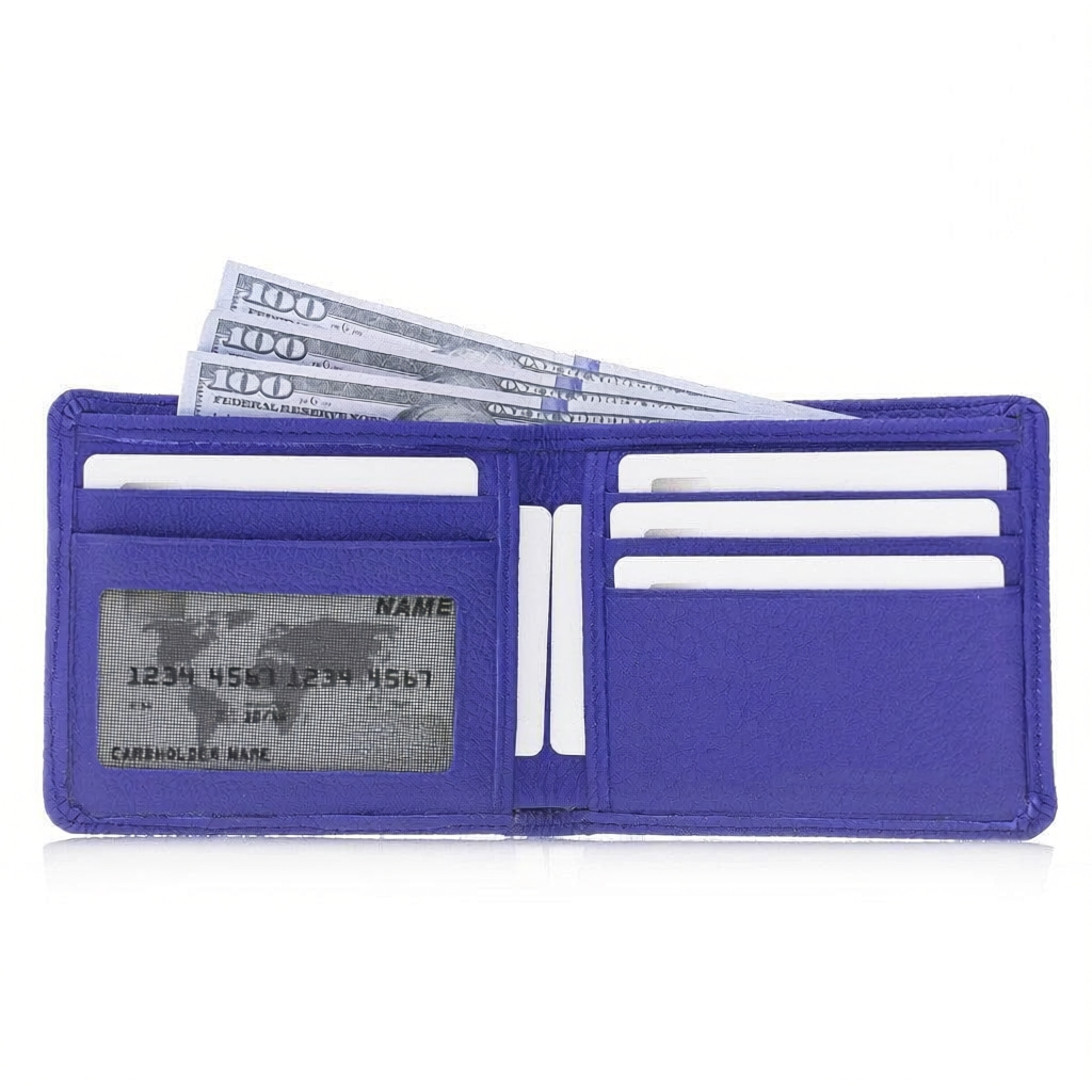 Leather Wallet โ Genuine Leather Bifold Wallet with Card Slots (Torin)