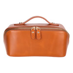 Natalie Leather Make up Bag