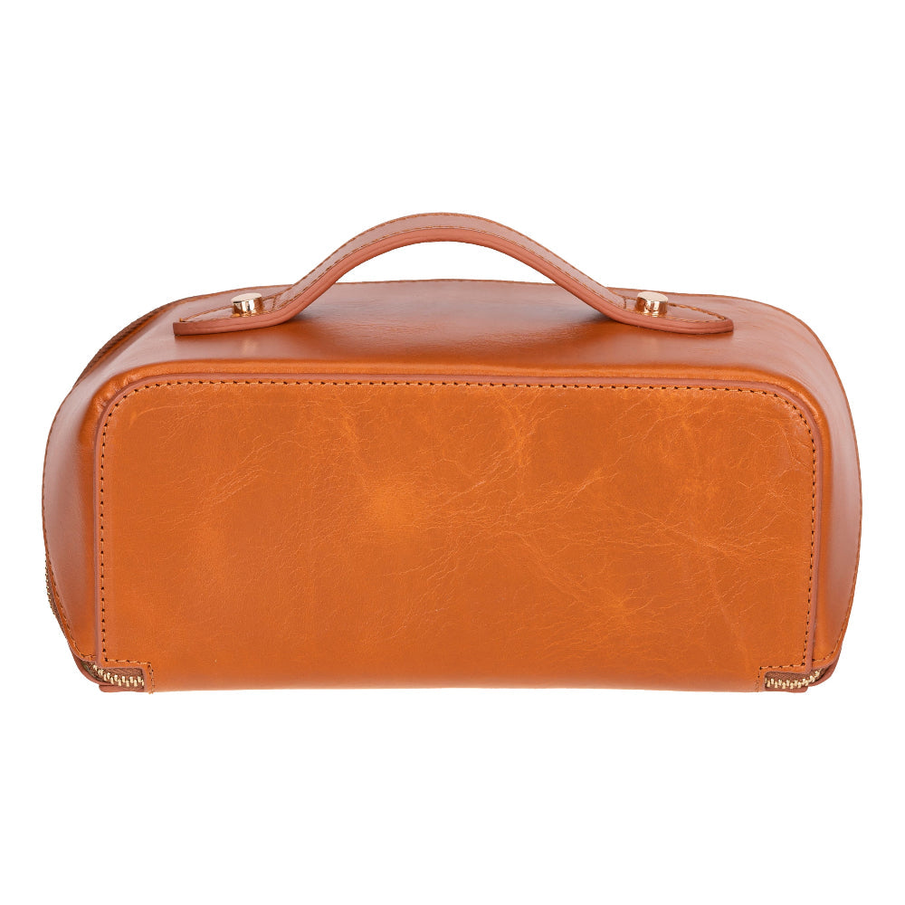 Natalie Leather Make up Bag