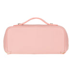 Personalized Leather Cosmetic Bag: Water-Resistant Travel Toiletry Organizer (Natalie)