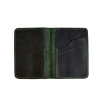 Leather Card Holder – Minimalist Slim Bifold Wallet for Men & Women (Matteo)