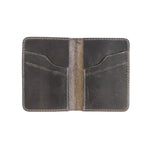 Leather Card Holder – Minimalist Slim Bifold Wallet for Men & Women (Matteo)