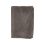 Leather Card Holder – Minimalist Slim Bifold Wallet for Men & Women (Matteo)