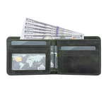 Leather Wallet โ Genuine Leather Bifold Wallet with Card Slots (Torin)