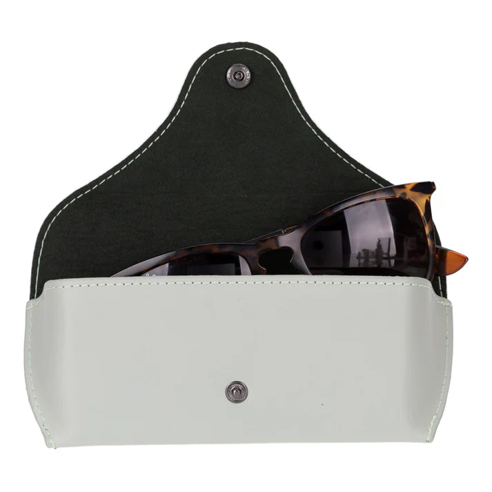 Leather Glasses Case Stylish Eyewear Protection (Optura)