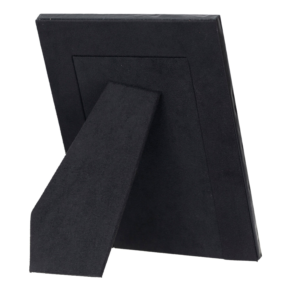 Leather Desktop Photo Frame 22x17cm frame for 15x10cm photos (8.6x6.6inch frame for 5.9x3.9inch photos)