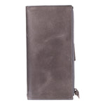 Crossbody Leather Wallet – with Phone Compartment, Card Slots & Shoulder Strap (Calista)