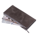Crossbody Leather Wallet – with Phone Compartment, Card Slots & Shoulder Strap (Calista)