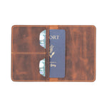 Viaggio Leather Passport Wallet