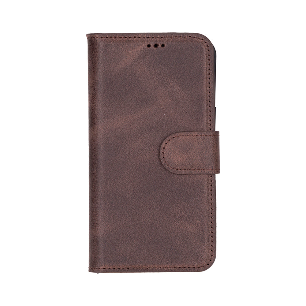 Magic iPhone 17E 16E Compatible Detachable Leather Wallet Case