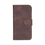 Magic iPhone 17E 16E Compatible Detachable Leather Wallet Case