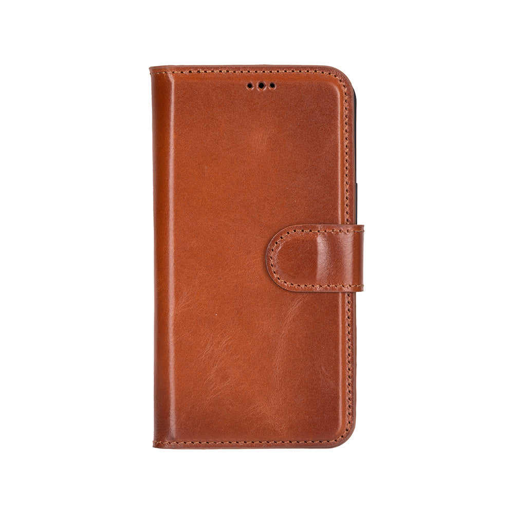 Magic iPhone 17E 16E Compatible Detachable Leather Wallet Case