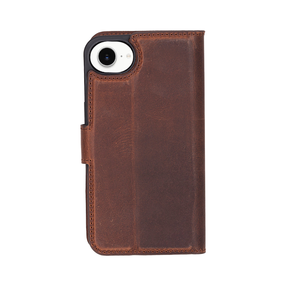 Magic iPhone 17E / 16E Leather Wallet Case Detachable