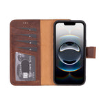 Magic iPhone 17E / 16E Leather Wallet Case Detachable